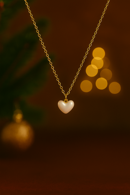 Świąteczny box prezentowy – naszyjnik i akcesoria do włosów