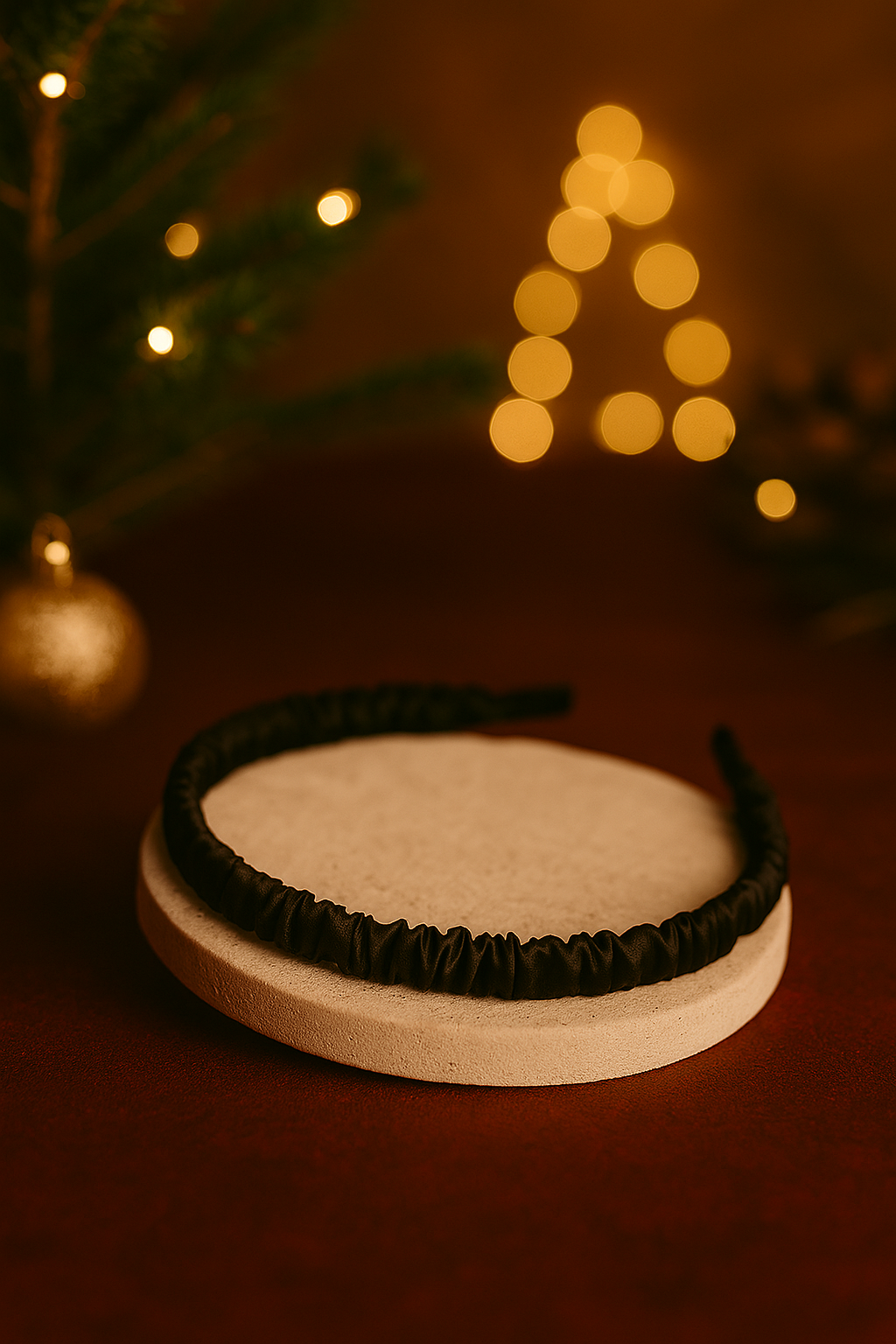 Świąteczny box prezentowy – naszyjnik i akcesoria do włosów